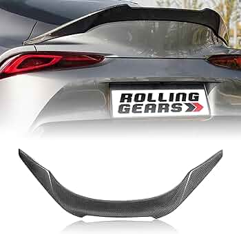 grスープラ(TRDトランクスポイラー)価格22万円 TRD GRリヤトランクスポイラー カーボン スープラ DB02 DB22