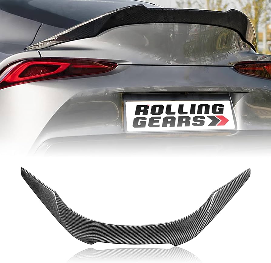 Amazon | Rolling Gears リアルカーボンファイバートランクスポイラー Amazon | Rolling Gears リアルカーボンファイバートランクスポイラー