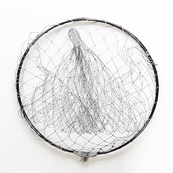Amazon | 釣用 タモの枠網 直径40cm 折畳式タモ用（ねじM8