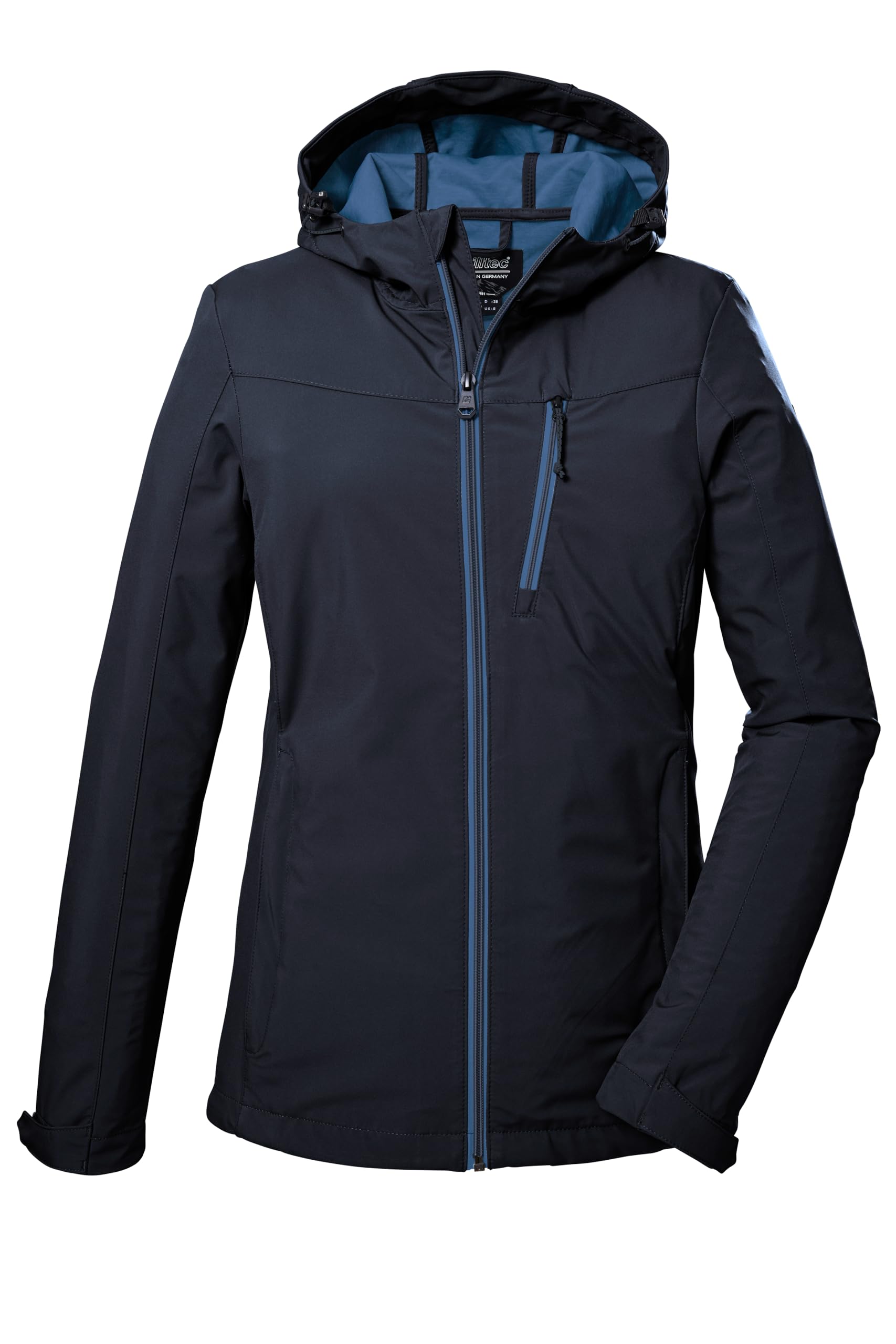 Killtec Kurtka typu softshell/kurtka outdoorowa z kapturem Women´s Kos 89 Wmn Sftshll Jckt