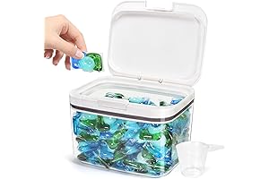 Neat and Organized Laundry Pods Container