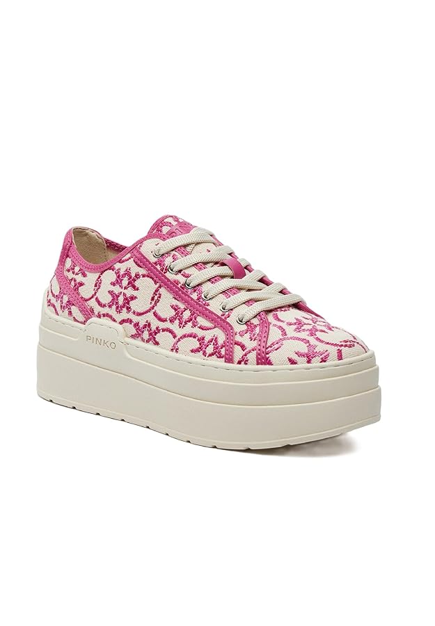 スニーカー PINKO LOVE BIRDS LOGO FLATFORM SNEAKERS 22716530_52855242_600.jpg