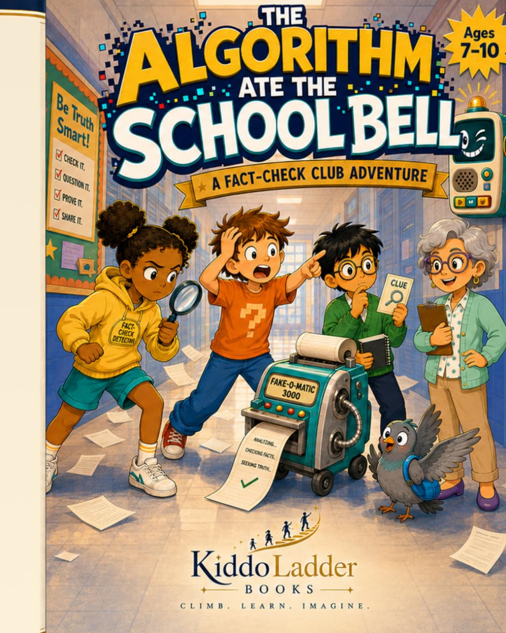 The Algorithm Ate the School Bell: A Fact-Check Club Adventure