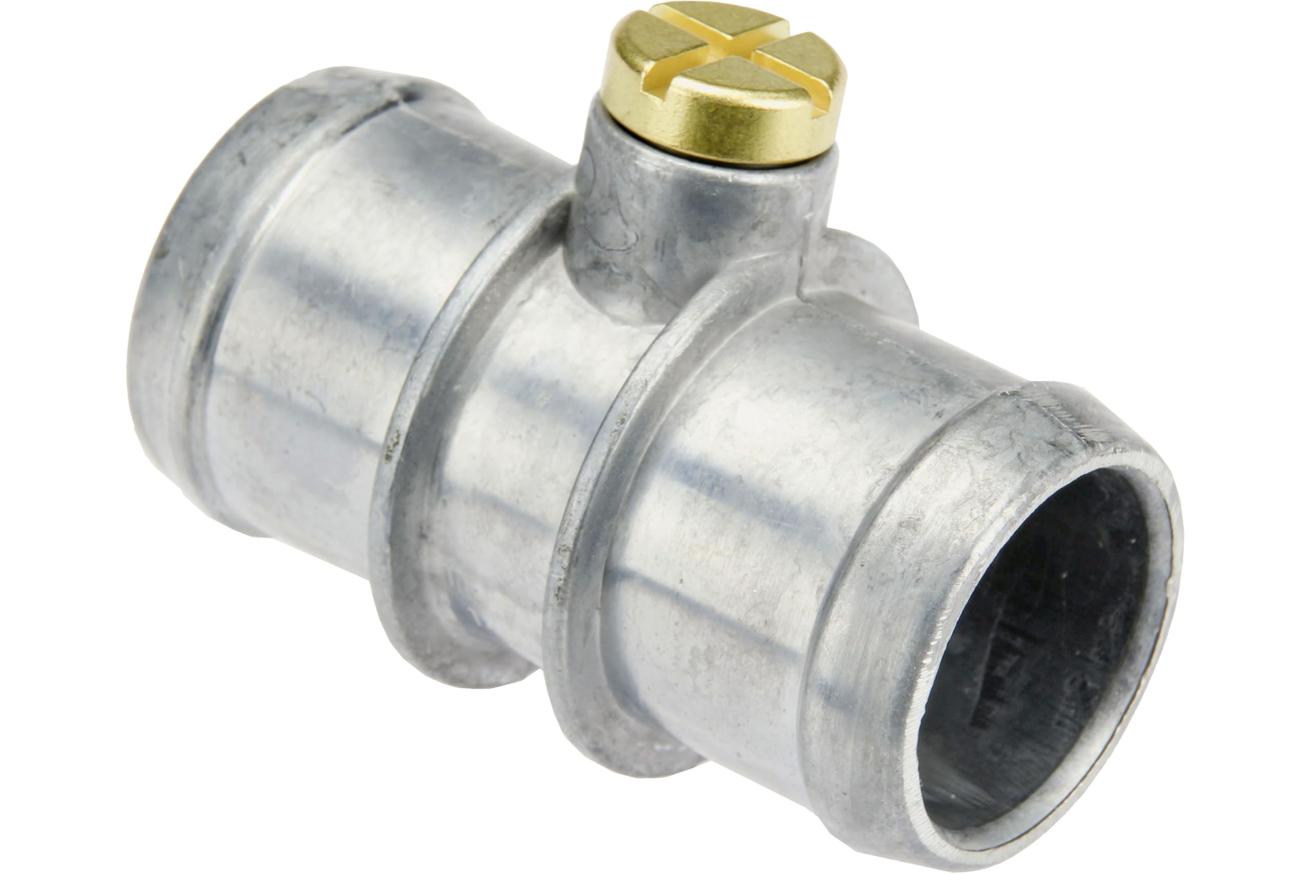 URO Parts 17127515502PRM Coolant Hose Connector, Premium Aluminum Construction