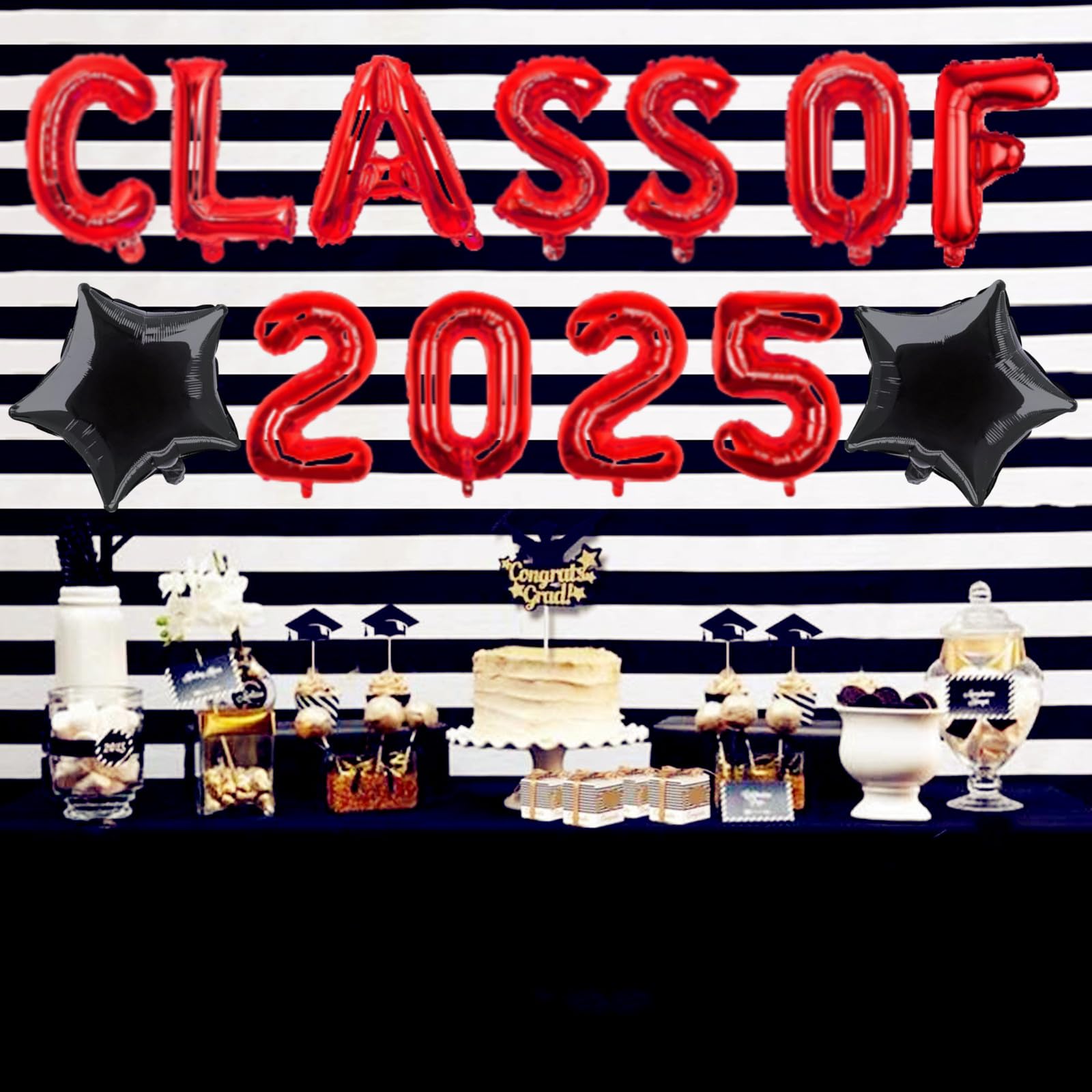 bng-bng Class of 2026 Balloons Banner - Image 4