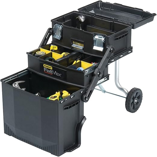 STANLEY FATMAX Tool Box, 4in1 Mobile Work Station (020800R) Amazon