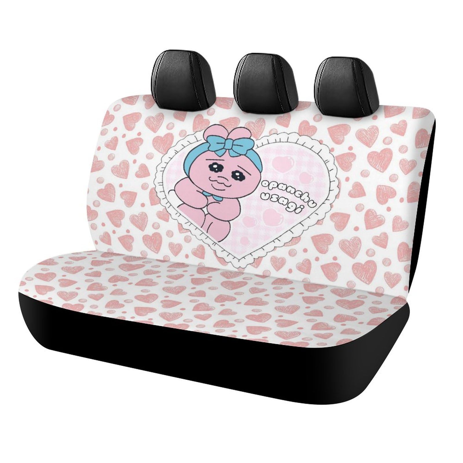 Amazon.co.jp: [おぱんちゅうさぎ-love] カーシートカバー 後席用 車