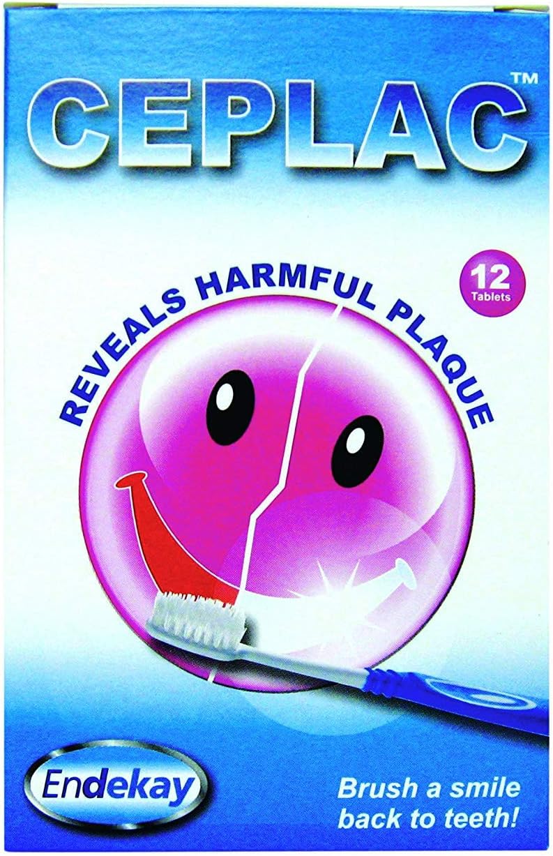 Endekay Ceplac Disclosing Tablets 12