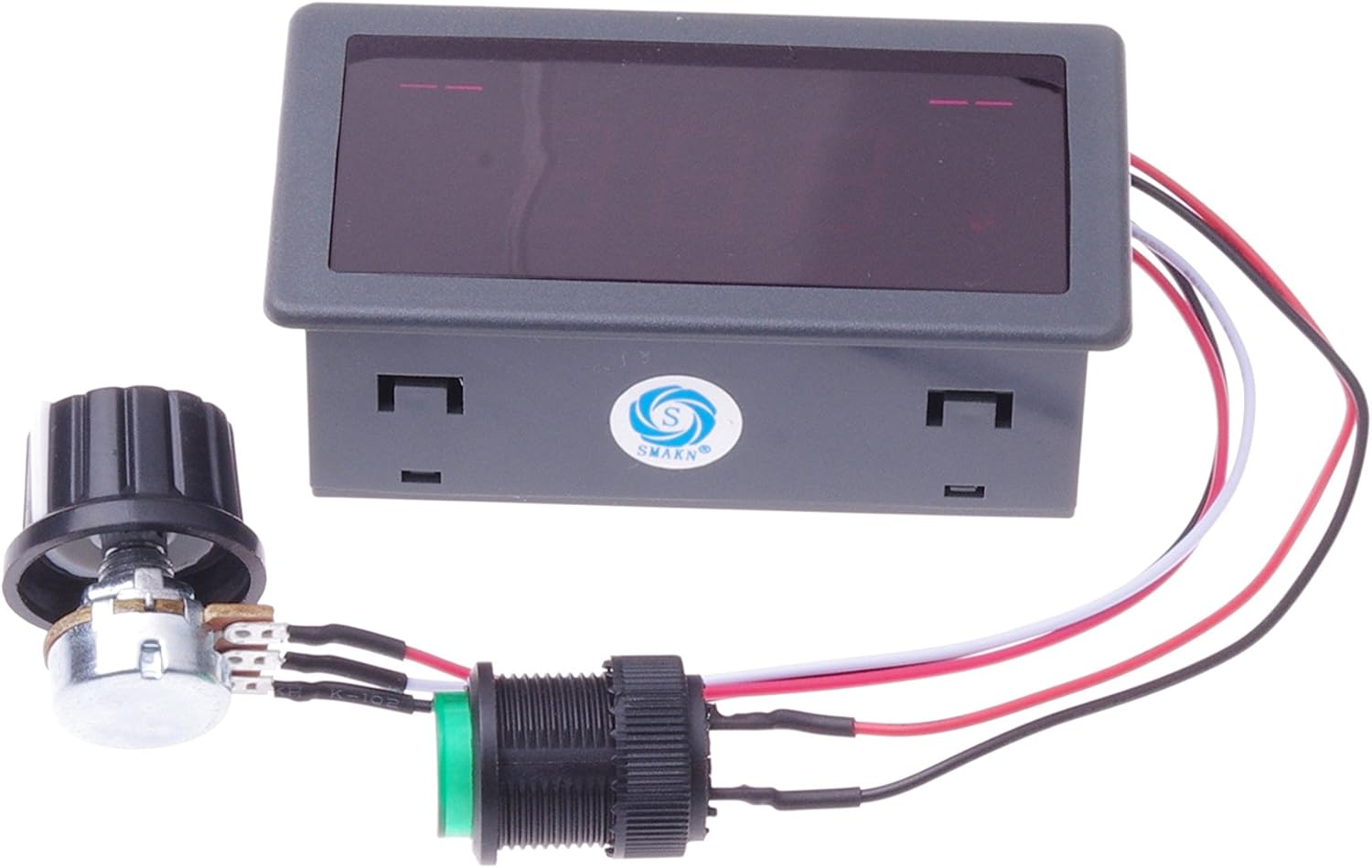 One-Day Sale: Up to 40% Off SMAKN CCM5D Digital Display Led 6V 12V 24V PWM DC Motor Controller Variable Speed Regulator