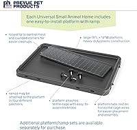 Vista 4 de Prevue Pet Products 528 Hogar Universal para Mascotas Pequeñas, Gris Oscuro