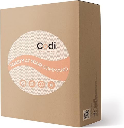 Miniatura 8 de Codi Manta térmica de piel sintética suave con parte trasera de sherpa mullida color gris carbón 60 x 70 pulgadas mantas eléctricas ligeras para