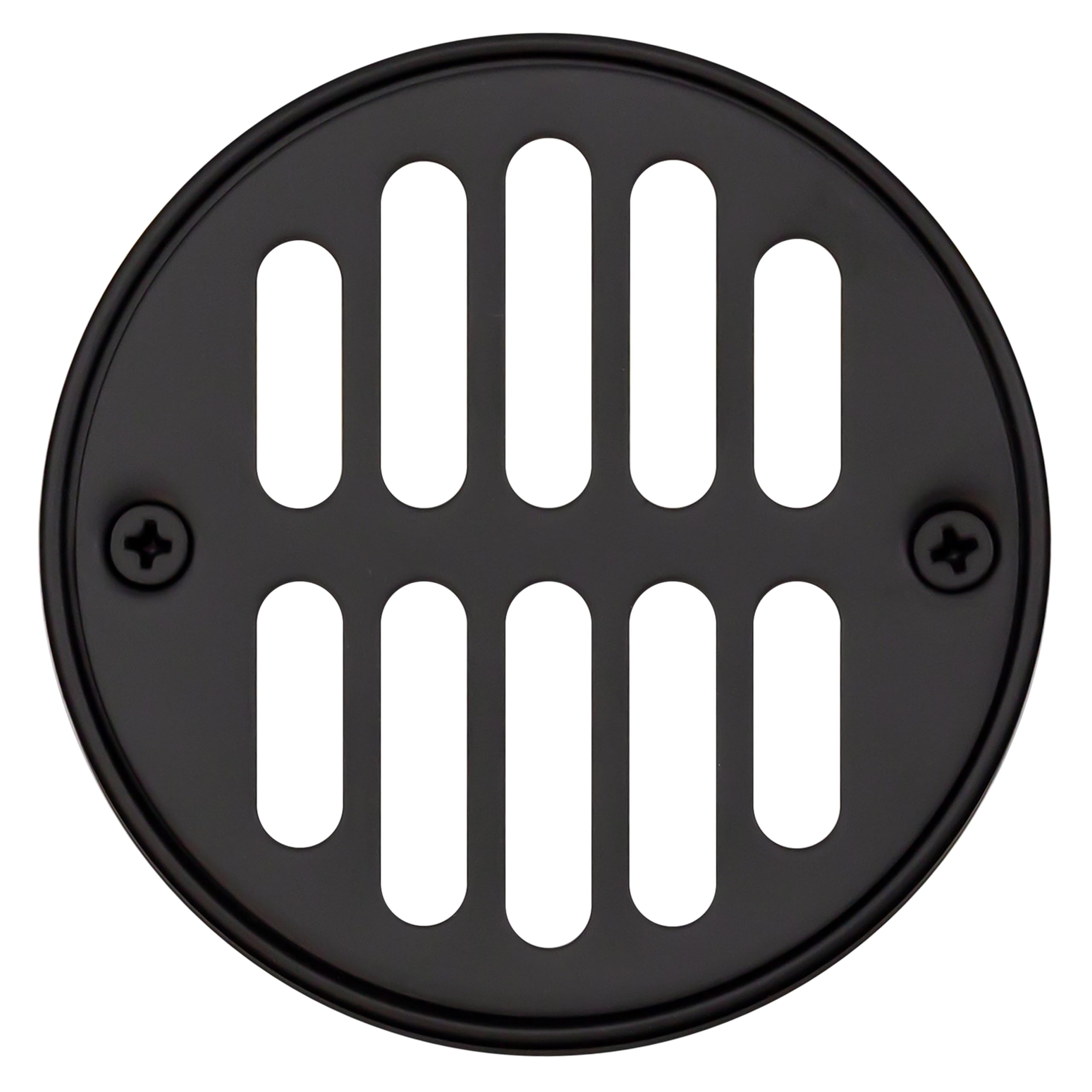 Photo 1 of Westbrass Shower Strainer Set with Screws, Grill and Crown, Matte Black