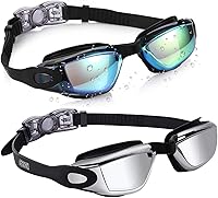 Vista 29 de Aegend - Gafas de natación de 2 unidades, gafas de natación para niños, niños y niñas de 3 a 14 años