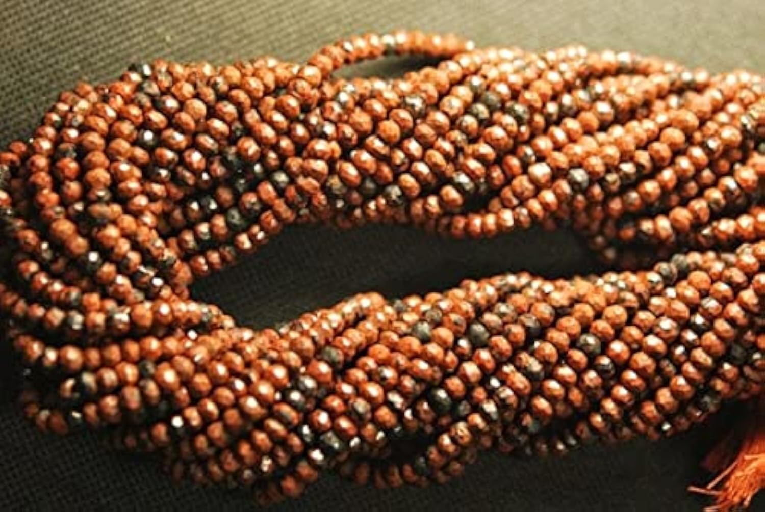 Jaspe mookaite d'Australie en perles facettées pour cadeau DIY
