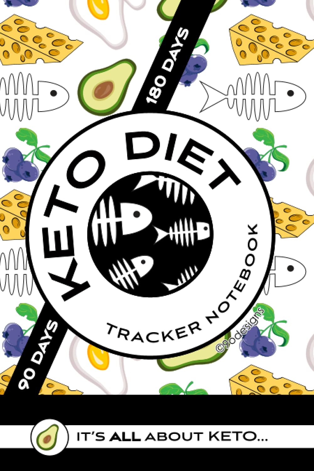 Keto diet tracker notebook • Keto tracker log • Keto tracker journal • Keto diet planner: It's ALL about Keto