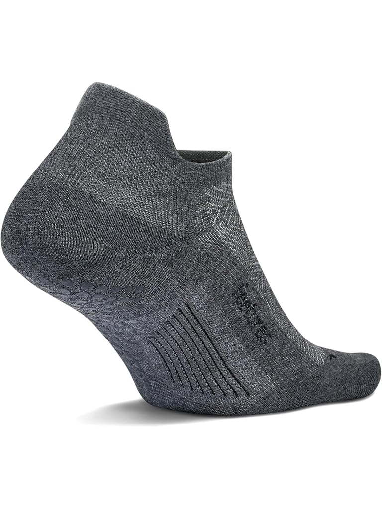 Gray Feetures Elite Max Cushion Grip No Show Tab