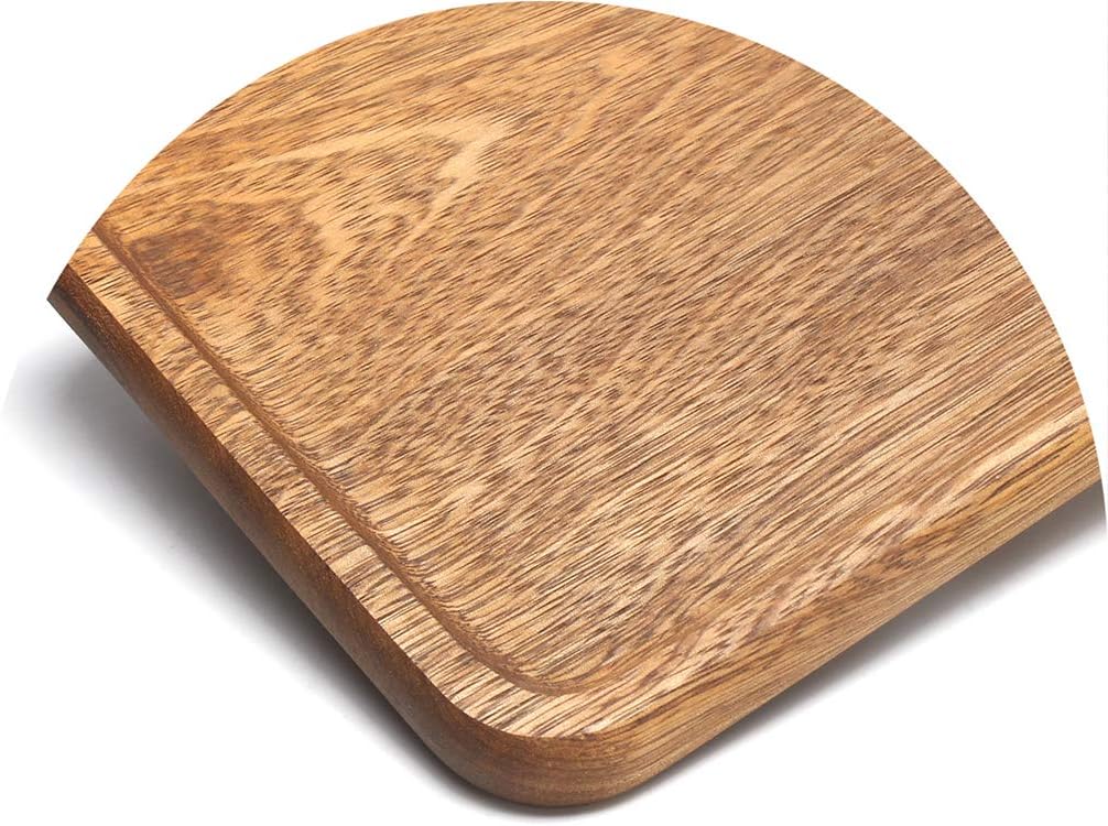 Chopping Board Wooden Breadboard with Grooves and Hanging Holes Cutting Board/Dessert Tray 40222cm Gift for Family (Color : 40x22x2cm) (40x22x2cm)