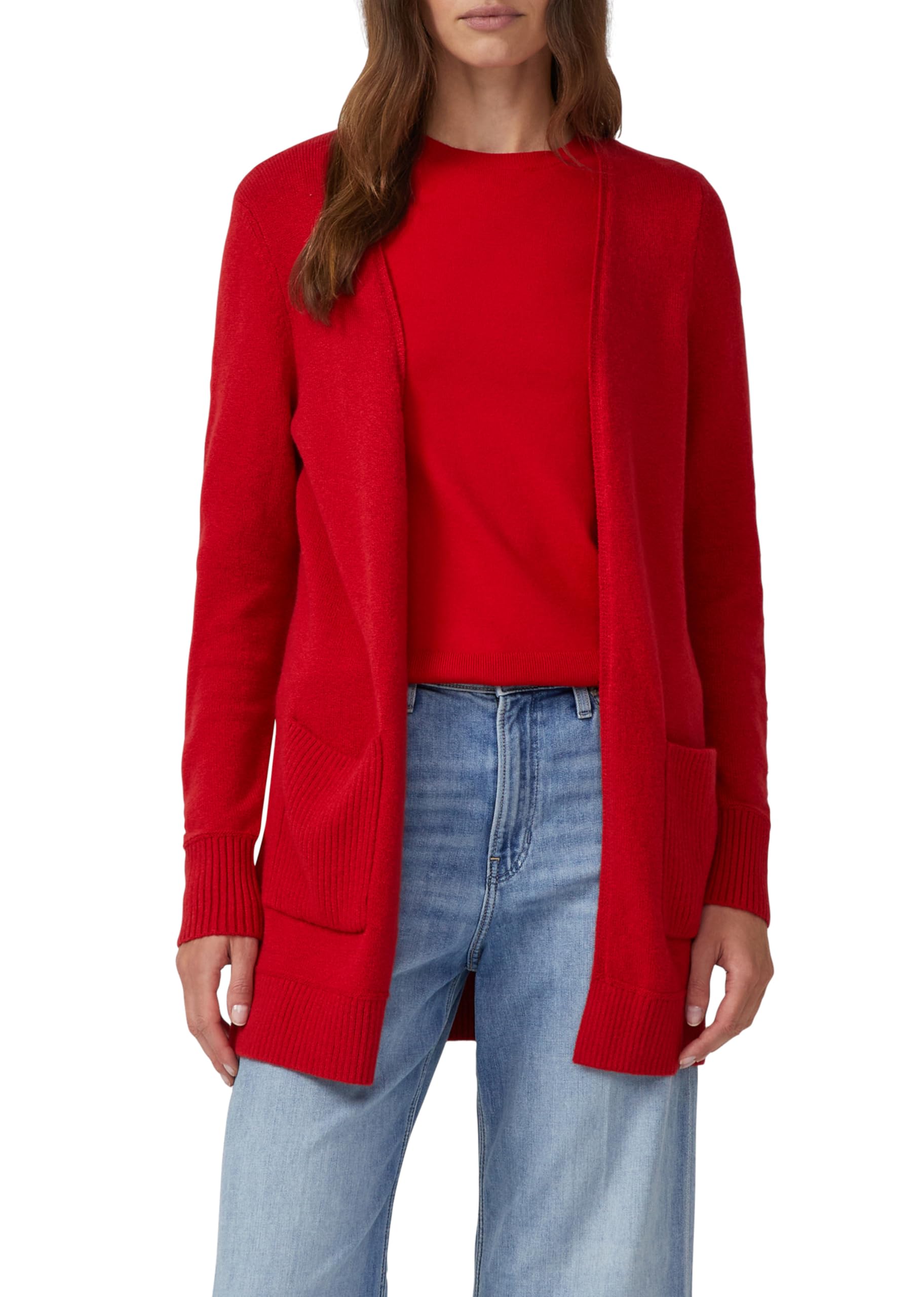 s.Oliver Weiche Strickjacke mit aufgesetzten Taschen