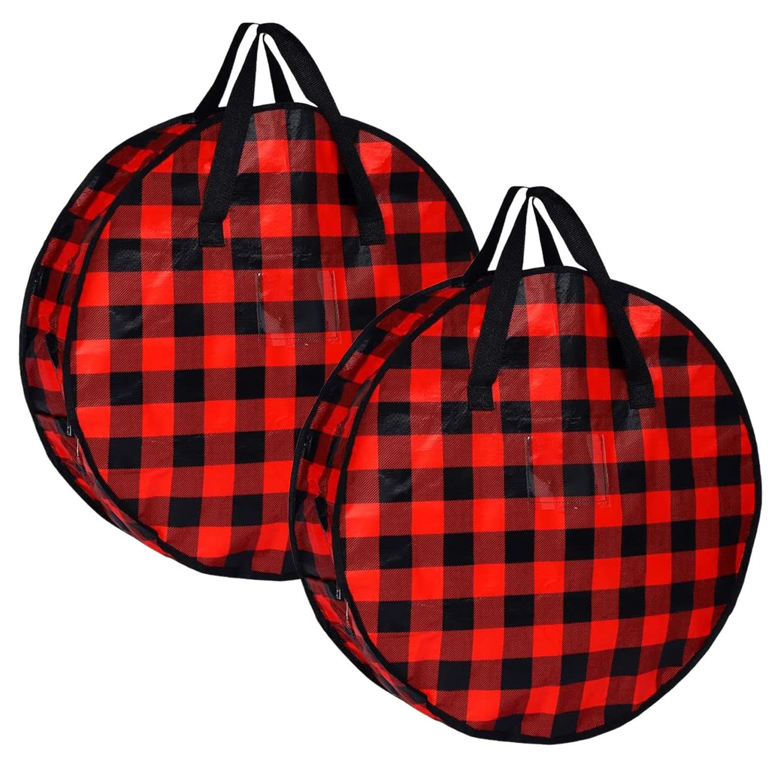 Bolsa porta guirnaldas de 24 pulgadas en tela Oxford impermeable con asa para trasteros