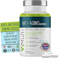 Vista 1 de Anti-Aging Natural Amino Acids Supplement for Women & Men – Supports Immune Health, Energy, Smoother Skin Tone, & Restorative Sleep, Anti-Aging