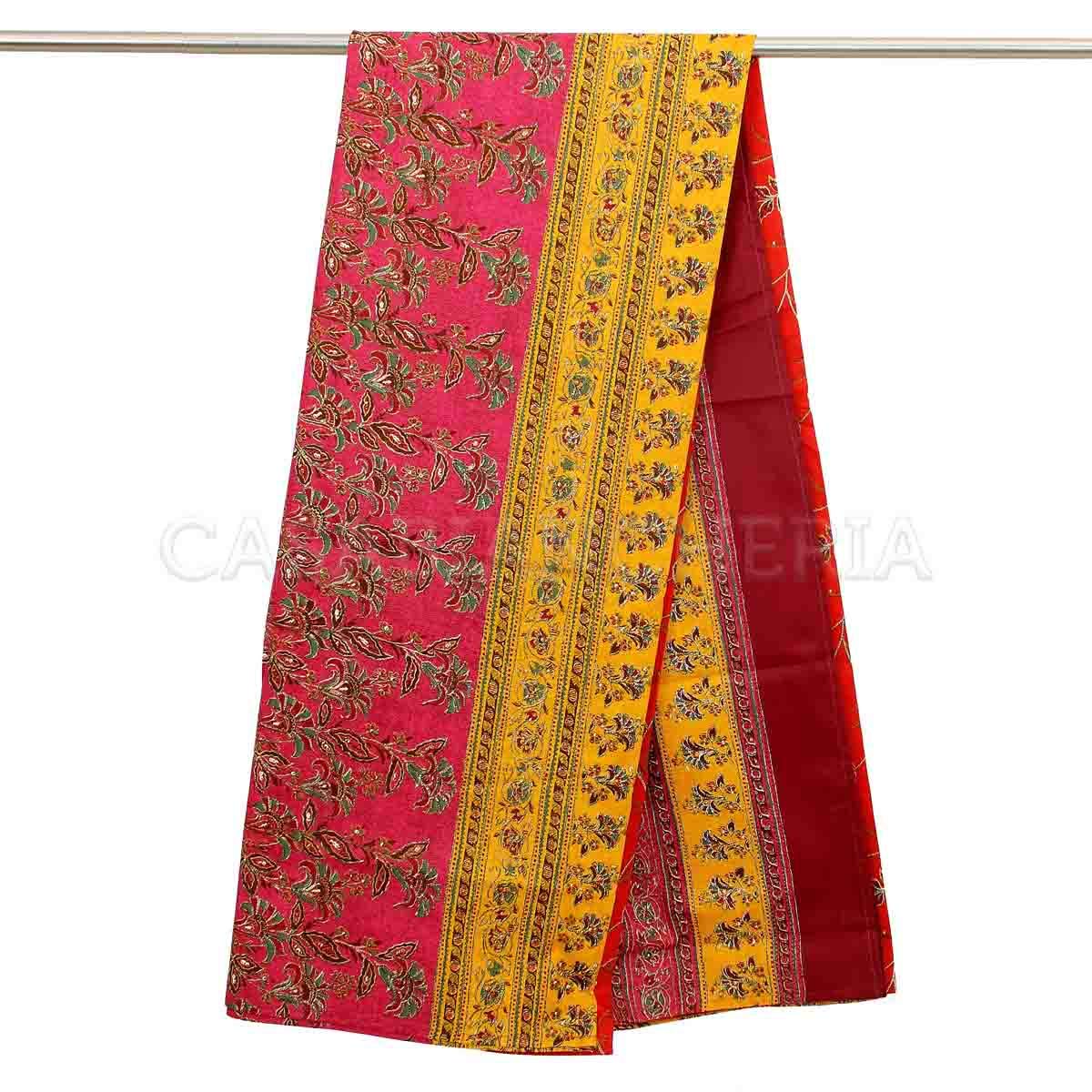 Bassetti MONTEFANO Foulard Cotone, Rosso, 270X270