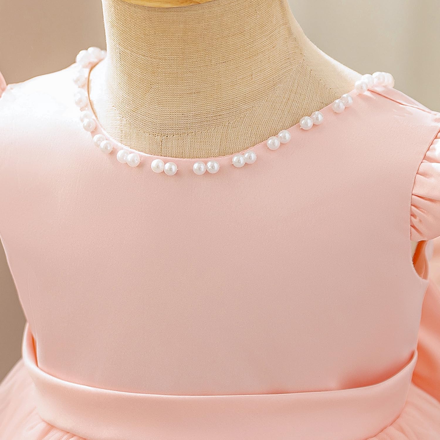 NNJXD Tutu-Kleid für Babys, Mädchen, Geburtstag, Party, Schleife, Kleinkind, Mädchen, Festzug, Prinzessin, Tüll, Hochzeitskleid