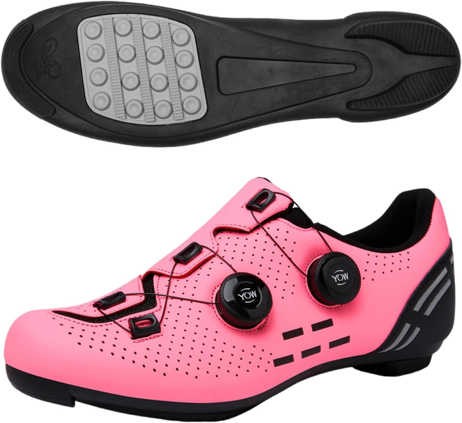 GoldeneAmeisen Adult Cycling Shoes,Cycling Spin Shoes,Men'S Lockless Cycling Shoes,No Deformation,Low Top,Water Proof,Youth Outdoor Cycling Shoes