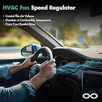 Vista 7 de SCITOO Interruptor de resistencia del motor del soplador, calentador de aire acondicionado, ventilador y regulador HVAC apto para 2004-2007