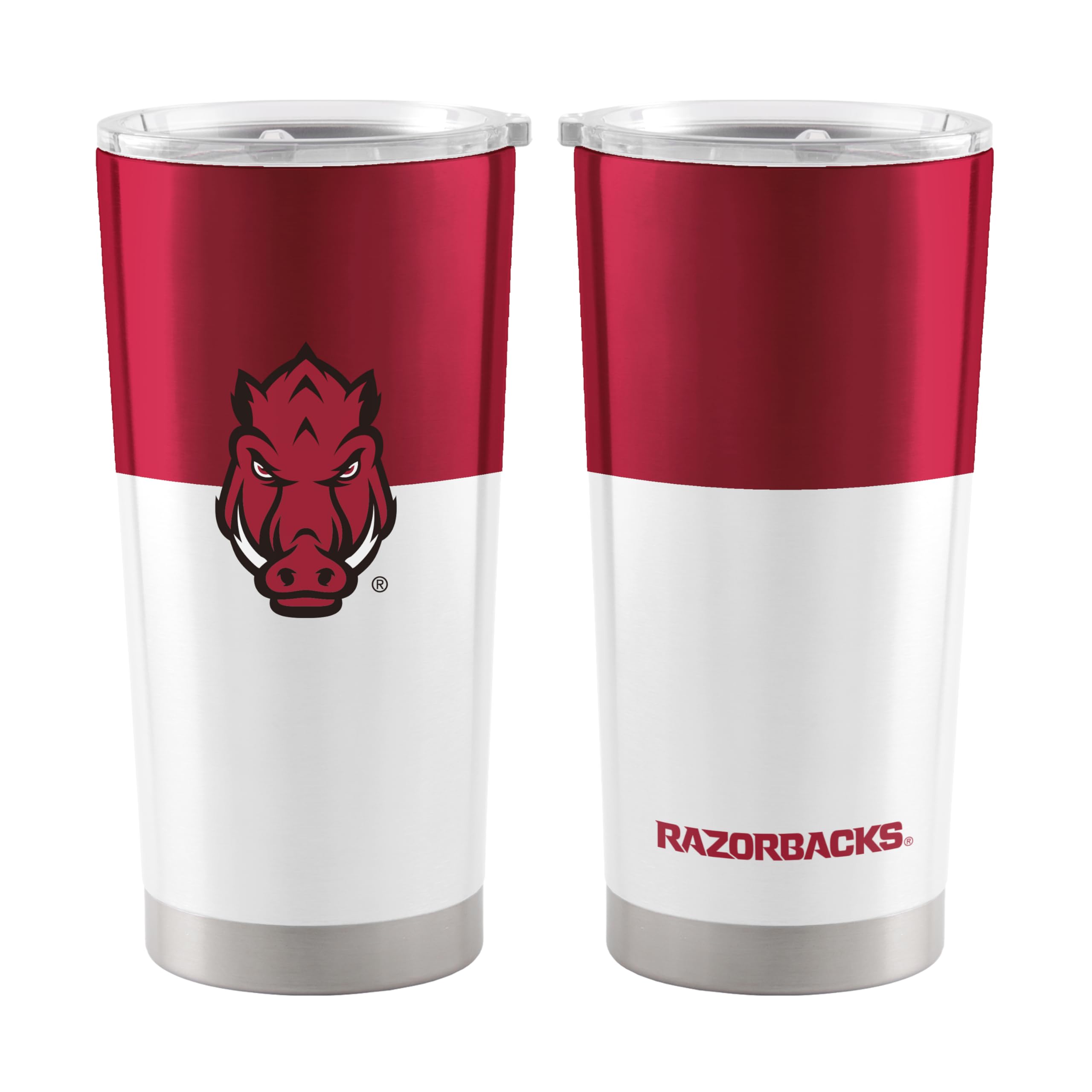 Logo Brands 20 oz Powder Coat Tumbler- Insulated Tumbler with Lid for Water, Iced Tea or Coffee, Smoothie and More