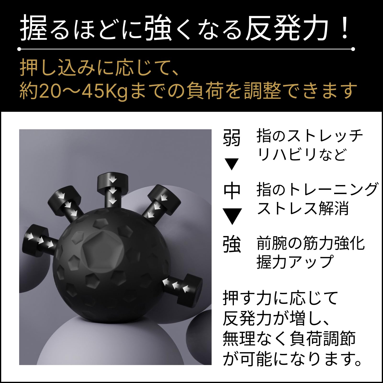Amazon | adzu フィンガートレーニングボール 指グリップ強化器