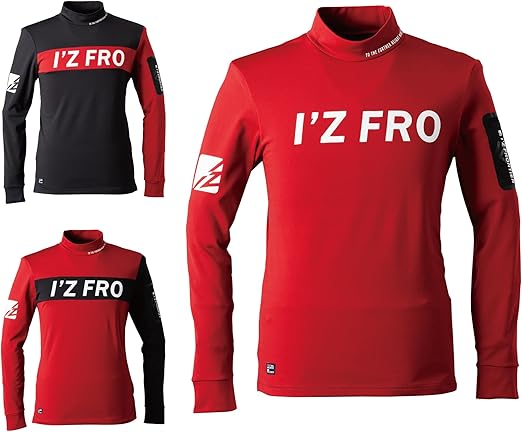 新品ARCHIVIO 長袖モックネック長袖シャツ ロゴパターン吸温発熱46 新品ARCHIVIO 長袖モックネック長袖シャツ ロゴパターン吸温発熱46