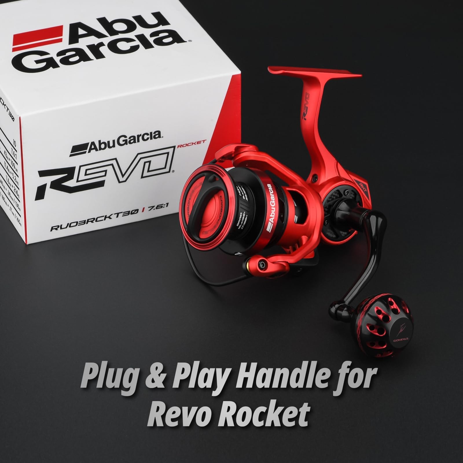 Amazon.com: GOMEXUS Power Handle for Abu Garcia Revo Zata Spinning