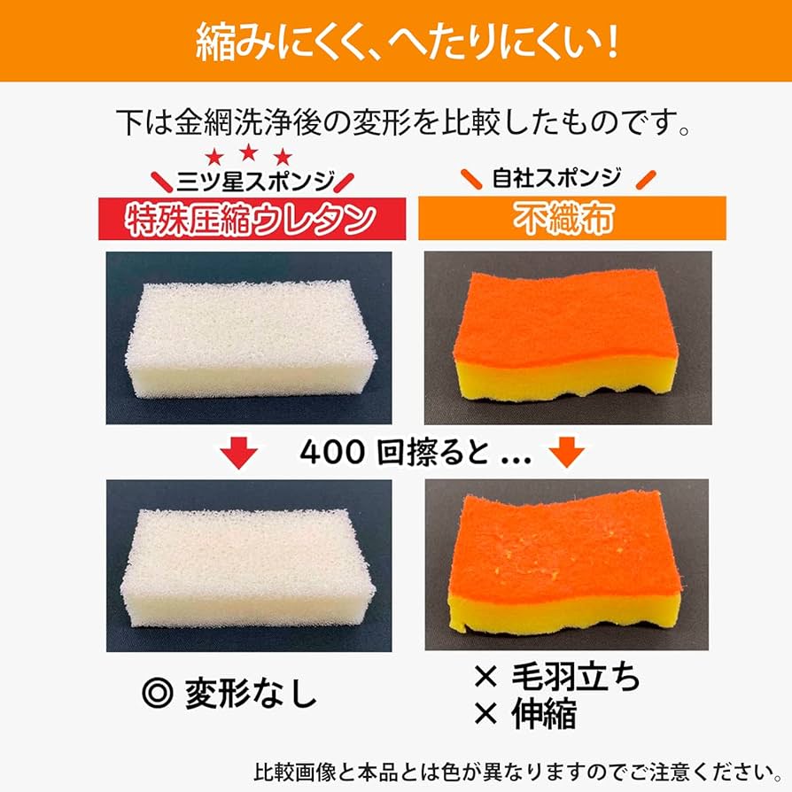 【parumu 】Twindrop シリコンスポンジ 20個セット Amazon｜ワイズ ASSO 三ツ星スポンジ 食器洗い用 黄 日本製 AS