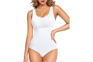 Minimalist Must-Have: White Bodysuit Tank for Effortless Style