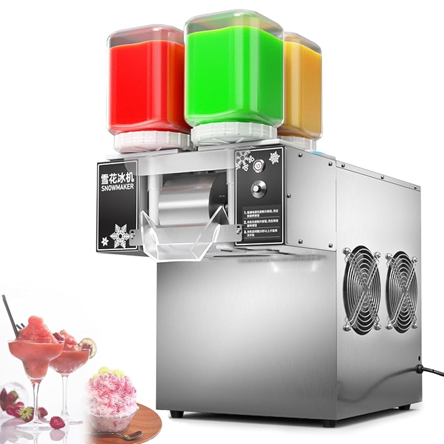 Amazon.co.jp: かき氷機 業務用 電動 アイスクラッシャー 3秒で