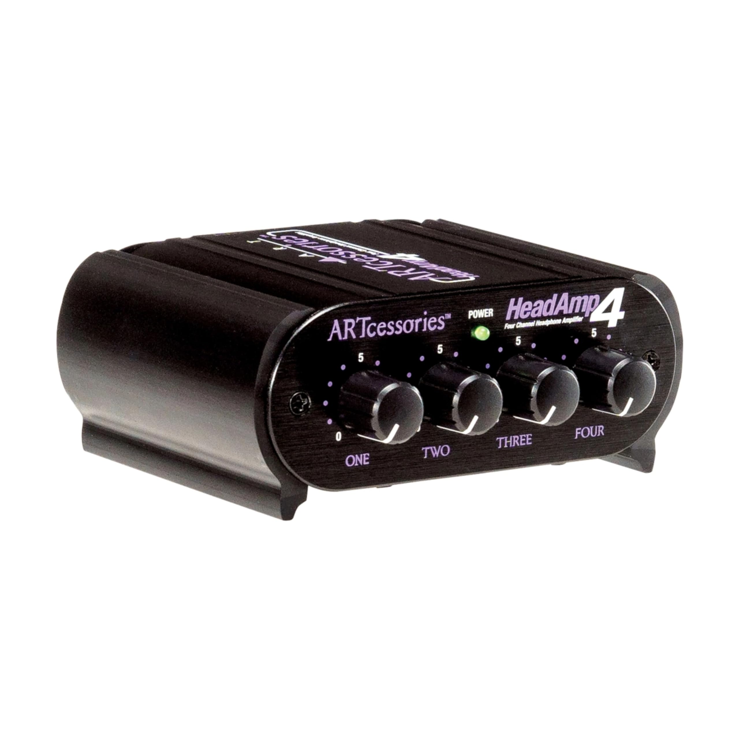 ART HeadAmp 4 Mini-ampli Casque 4 canaux - Amplificateur de Casque
