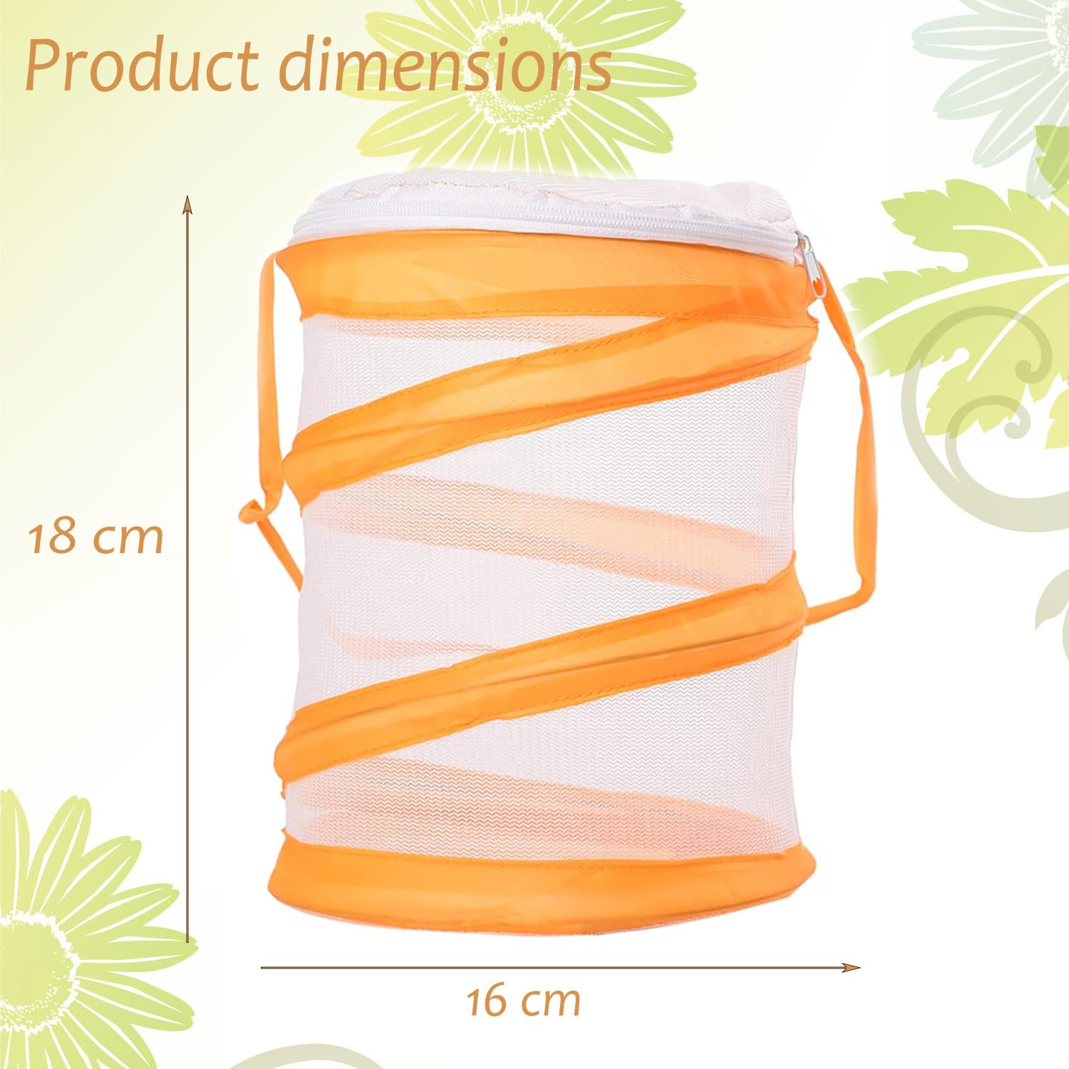 Gabbia Per Farfalle 2 Pezzi | Rete Osservazione Insetti | Casa Per Bruchi E Farfalle | Per Bambini - Foto 6