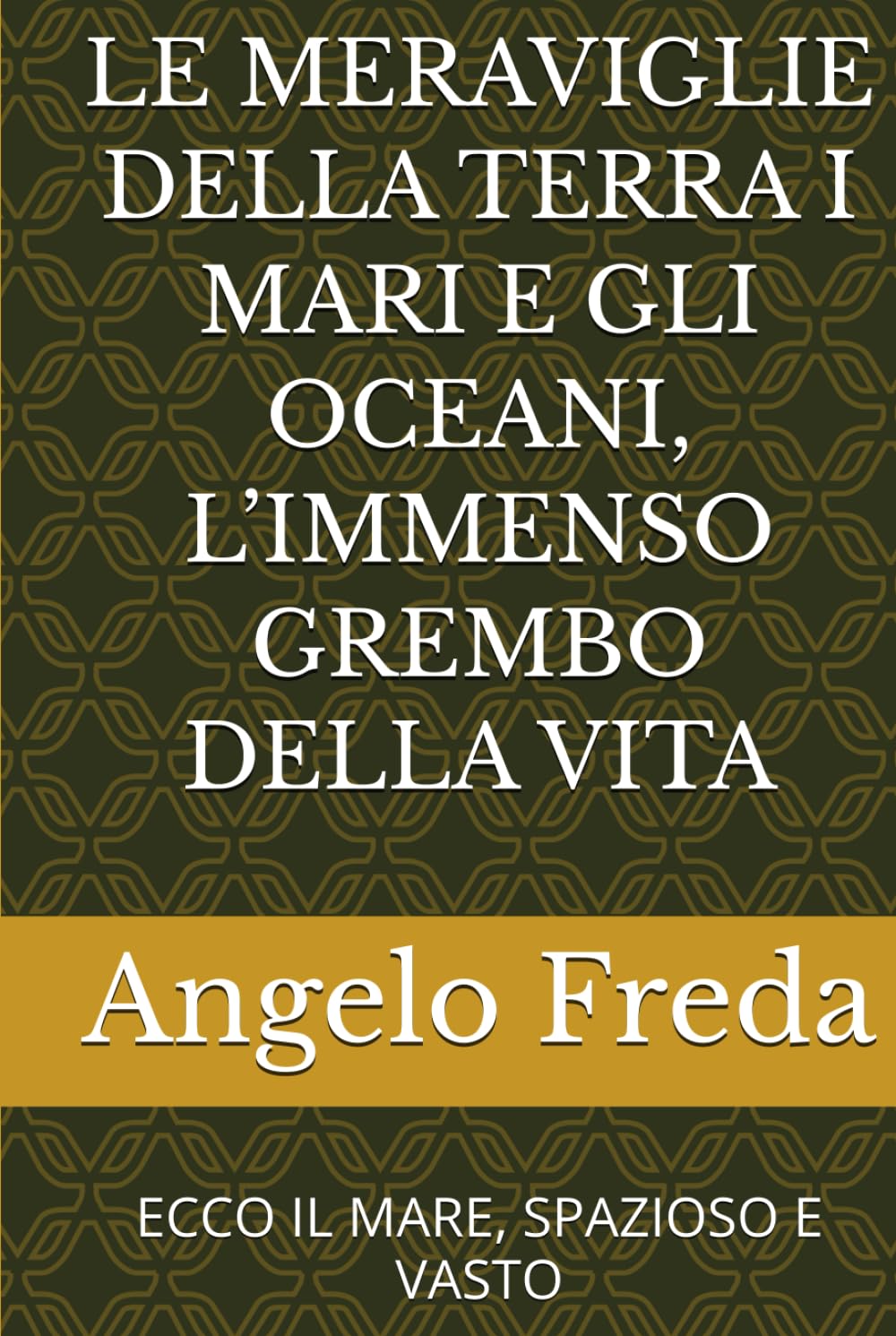 LE MERAVIGLIE DELLA TERRA I MARI E GLI OCEANI, L’IMMENSO GREMBO DELLA VITA: ECCO IL MARE, SPAZIOSO E VASTO