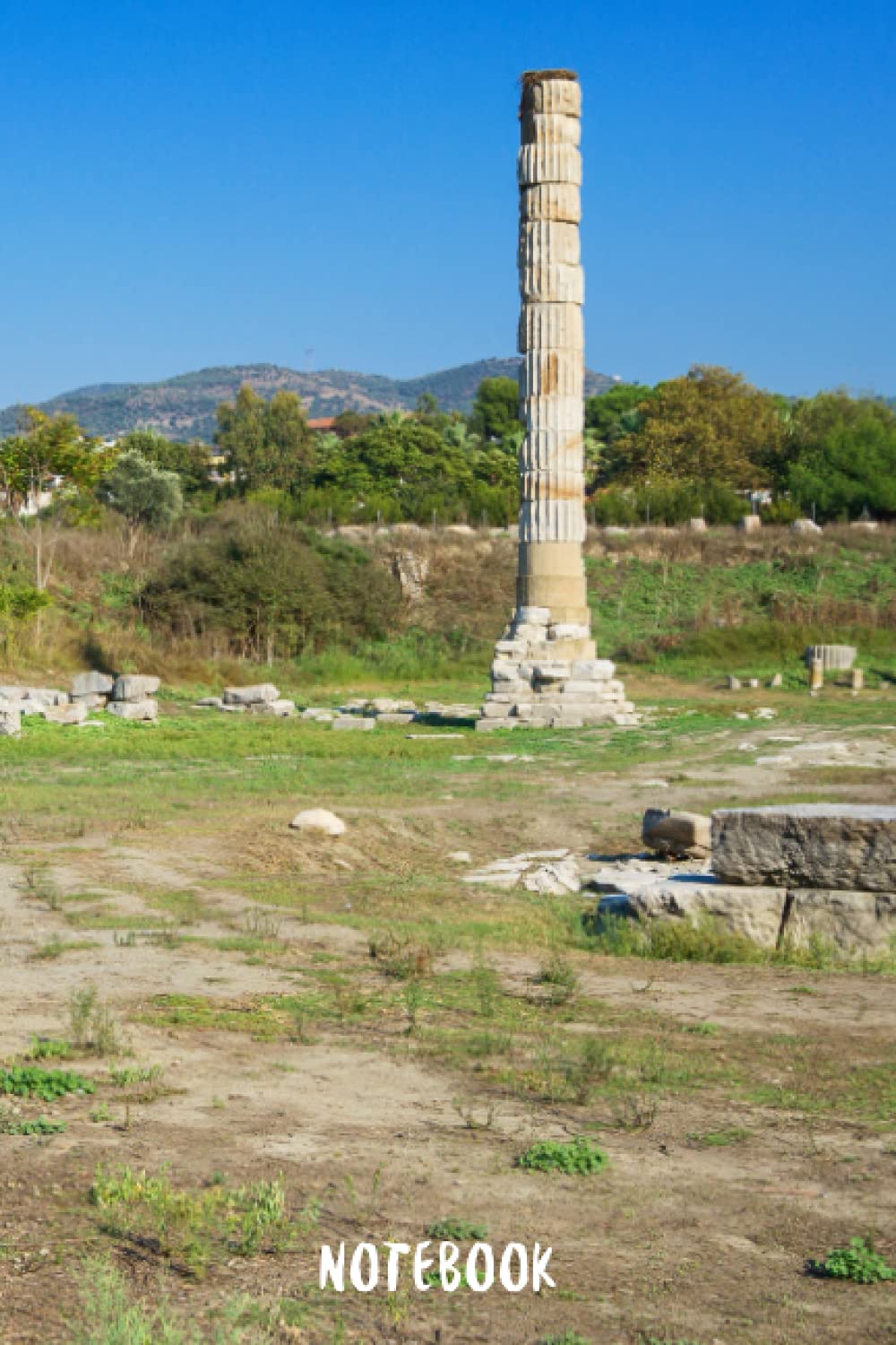 Temple of Artemis at Ephesus Notebook: blank lined composition journal | Temple of Artemis at Ephesus notebook | 100 pages