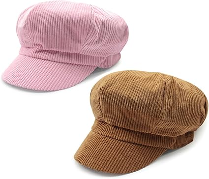 Boina Leopardo Años 70 - Estilo Retro Para Mujer