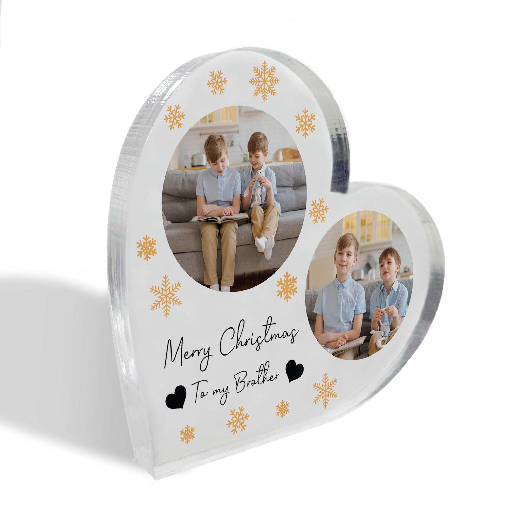 Red Ocean Merry Christmas To My Brother Gift Personalised Acrylic Plaque With Photos Brother Gift From Sister Brother Gifts Christmas Love You Brother Gift From Brother Thank You Gift