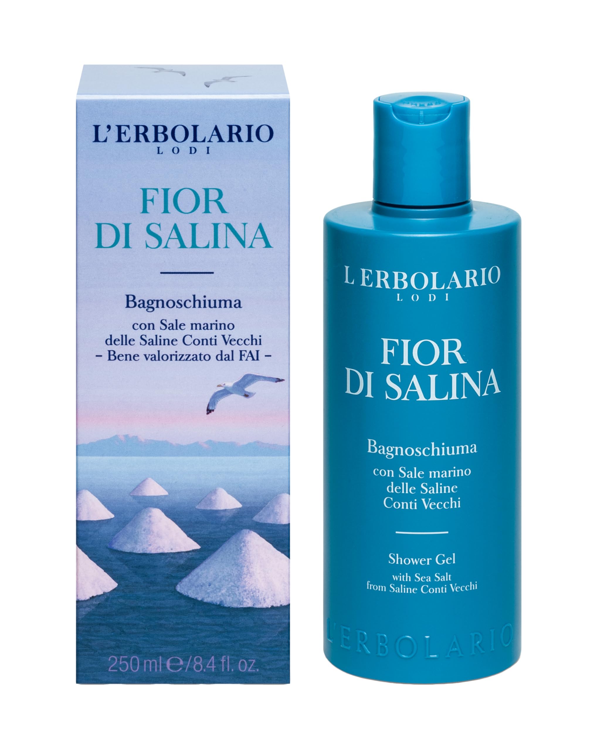 L'erbolario Cranberry Fior Di Salina Bade- / Duschgel, 250 Ml