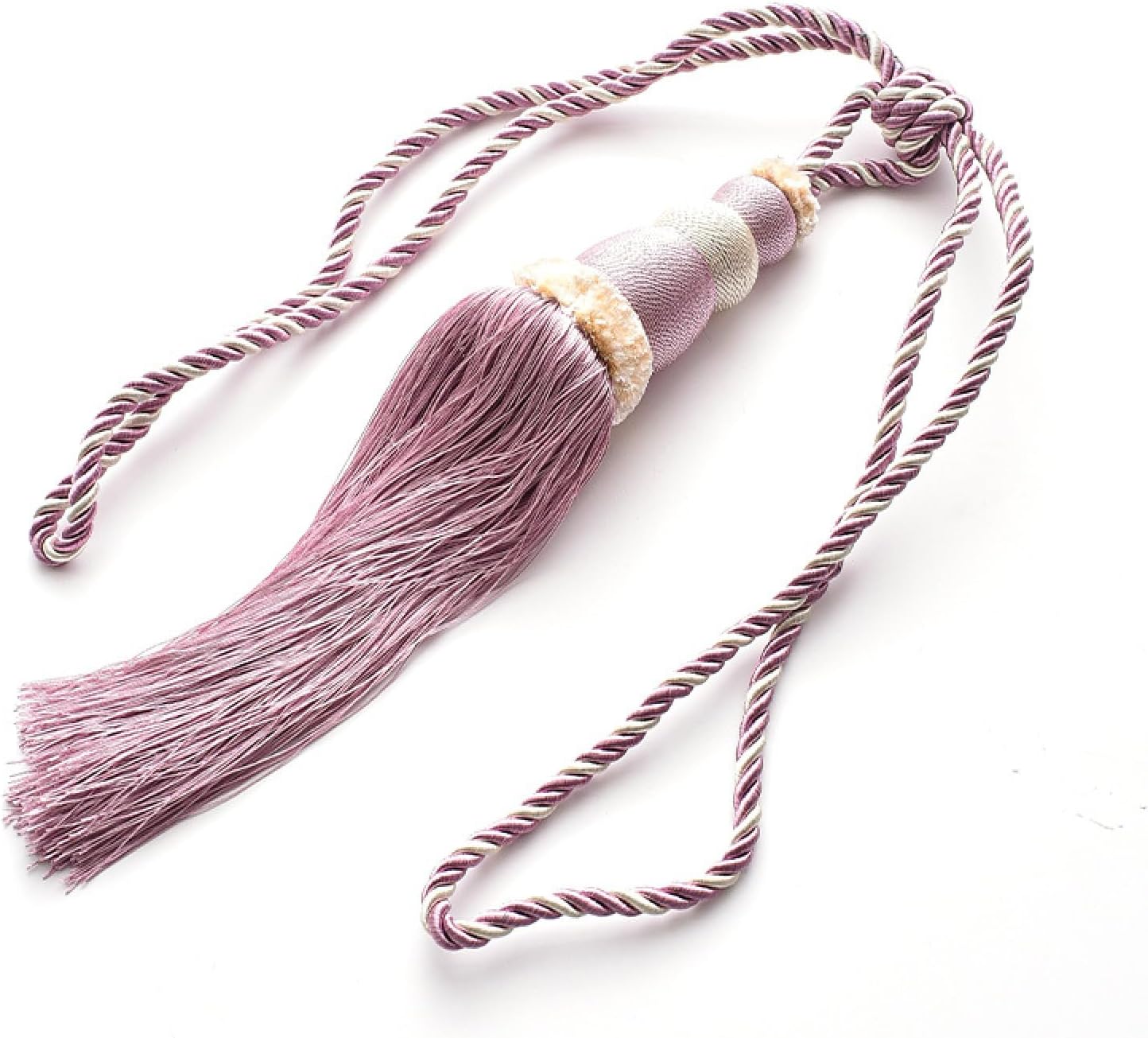 Curtain Ties 2 Pieces Gourd Ball Curtain Strap Tassel Tassel Curtain Harness Hanging Ball L (M)