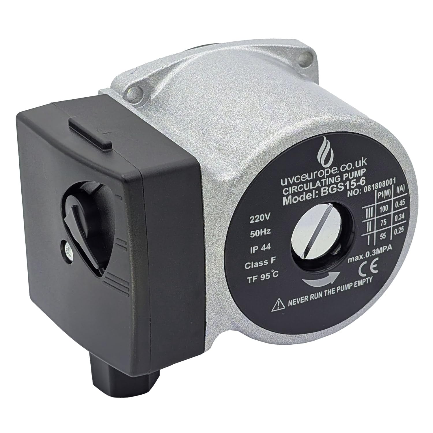 Universal 15-60 25-60 130 Replacement Circulation Pump Head