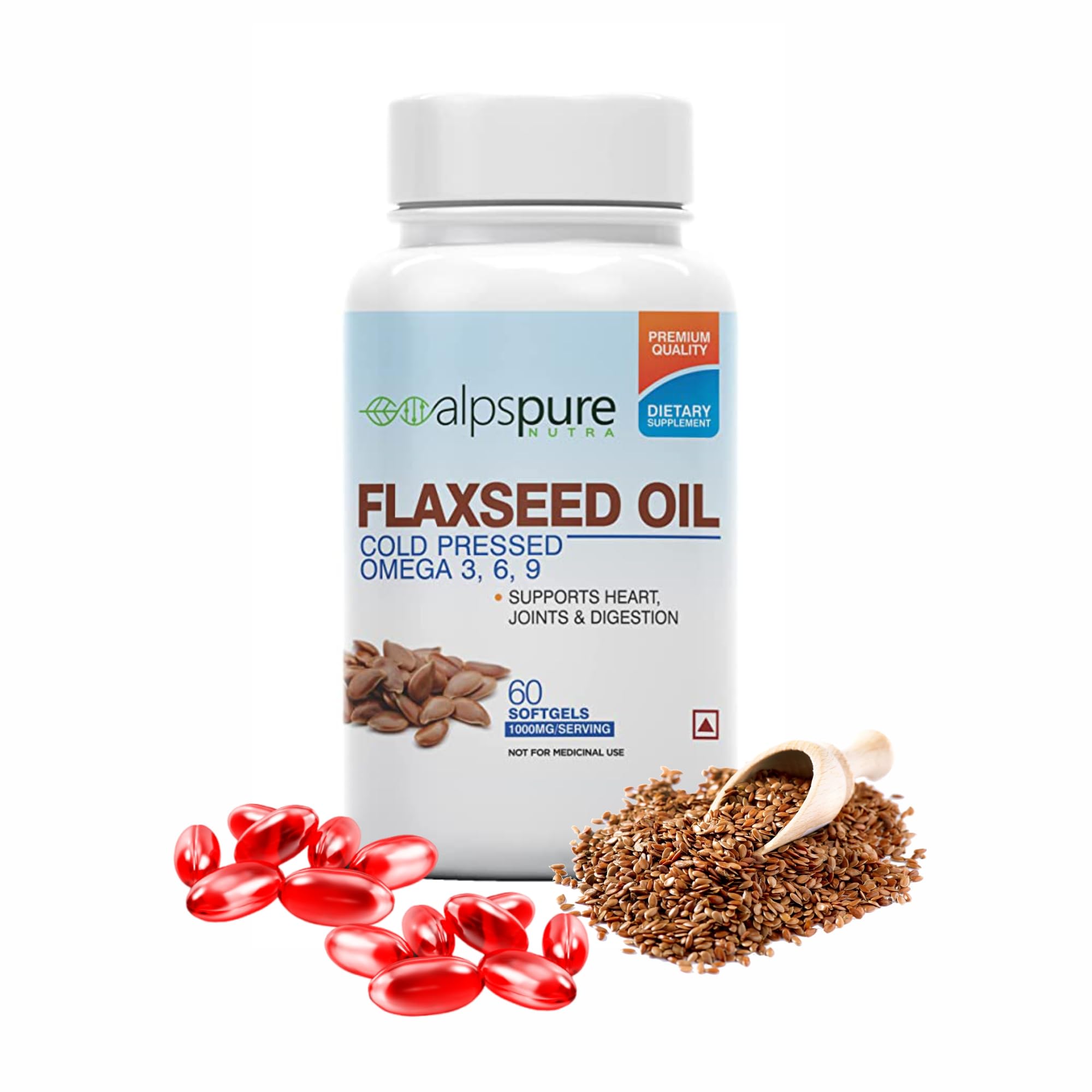 See full amazon price history chart for Alpspure Nutra Flaxseed Oil 1000Mg Omega 3-6-9 (60 Softgel Capsules) | Cold Pressed | Natural Omega 3,6,9 Supplement | Promotes Healthy Heart, Joints, Skin, Brain & Digestion | For Men & Women Alpspure Nutra Flaxseed Oil 1000Mg Omega 3-6-9 (60 Softgel Capsules) | Cold Pressed | Natural Omega 3,6,9 Supplement | Promotes Healthy Heart, Joints, Skin, Brain & Digestion | For Men & Women (B08SR1M9W1) Amazon Price History, Amazon Price Tracker