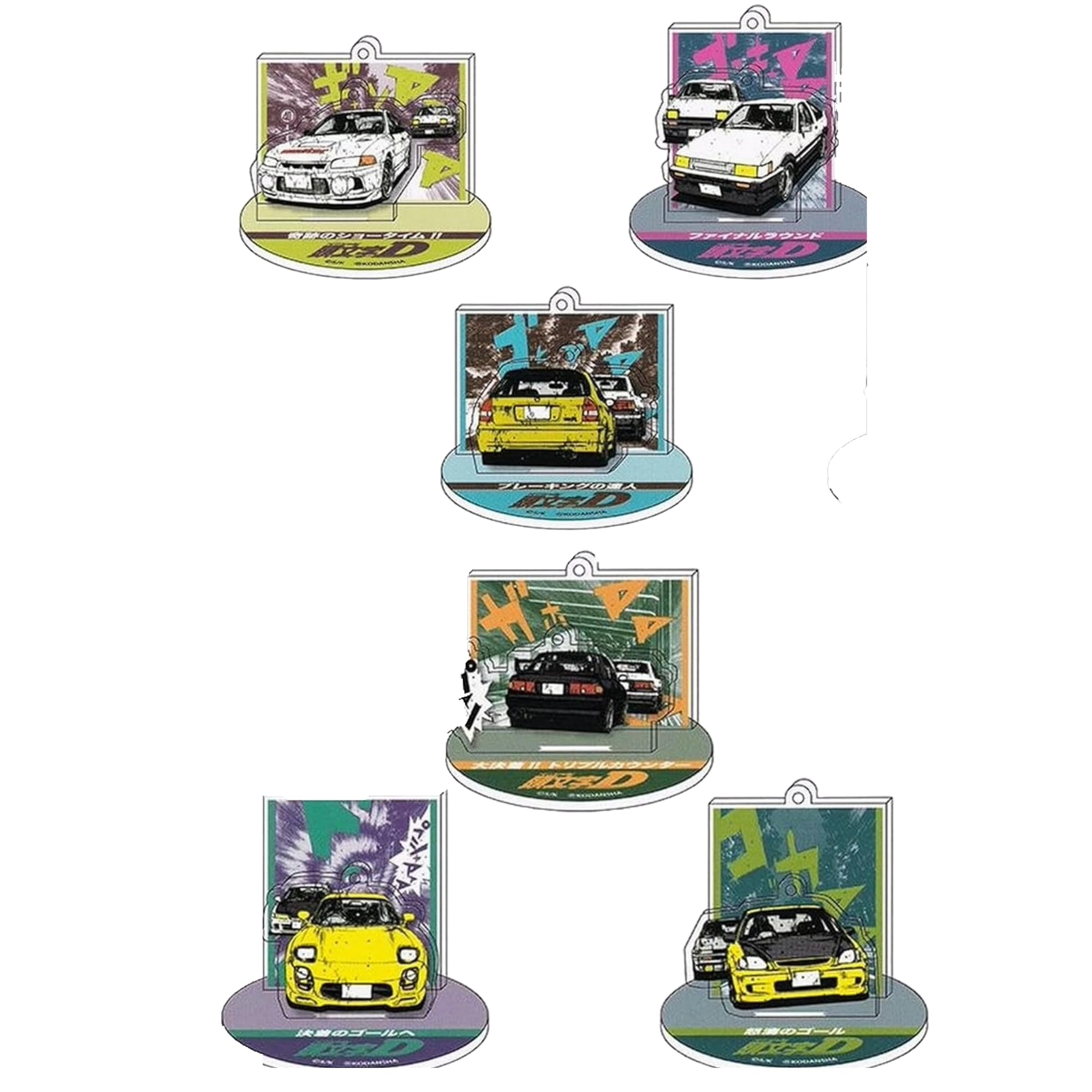 Amazon | NIC 頭文字D エフェクトアクリルスタンド Vol.3 × 全6種