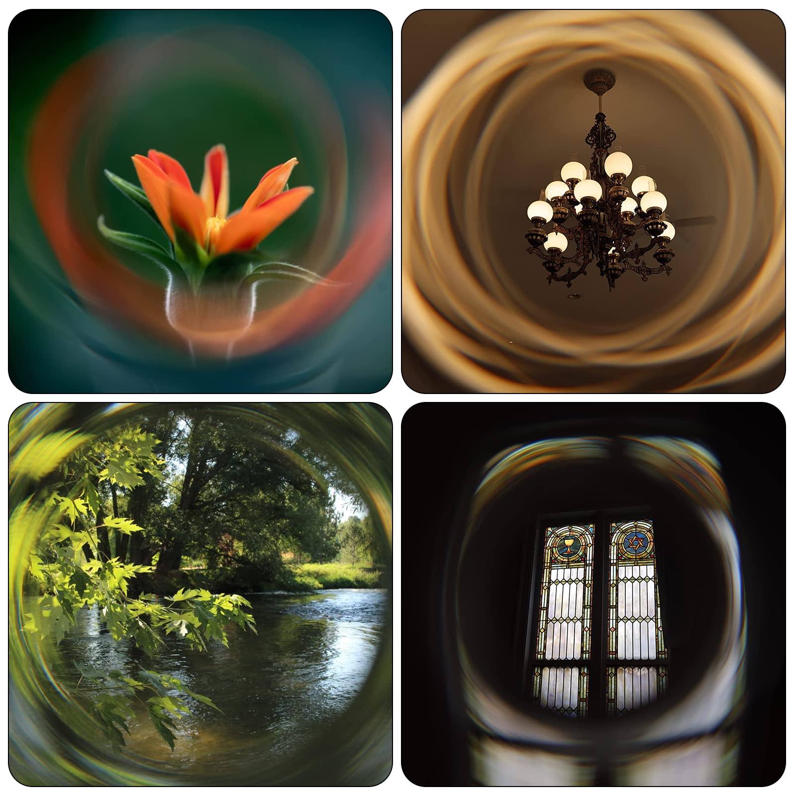 77 Mm Kaleidoskop Kamerafilter - Kreativfilter Für Einzigartige Foto-Effekte & Selfies