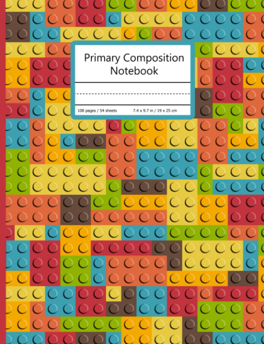 Primary Composition Notebook K2 Story Journal with Dotted Midline and