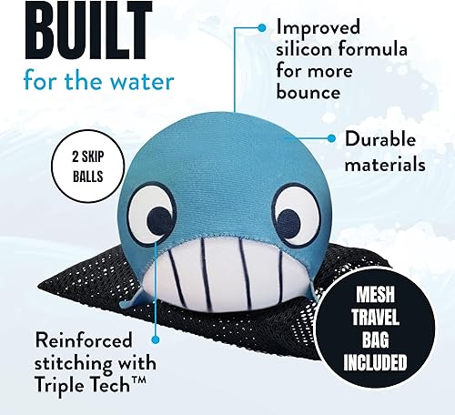 Miniatura 4 de Activ Life - Pelotas de agua más grandes de 3 pulgadas, pelota de rebote de agua para piscina, juguetes de playa para amigos, familia, niños