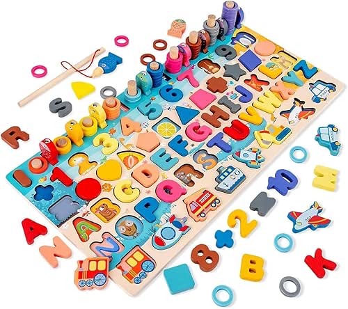 Jeu Montessori Enfant 3 4 5 Ans – Puzzle Alphabet